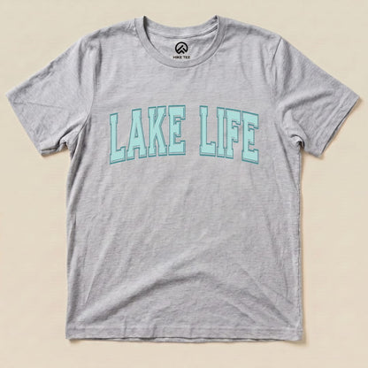 Lake Life Shirt Hike Tee T-Shirt Athletic Heather / S