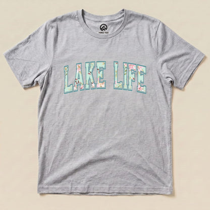 Lake Life Shirt Hike Tee T-Shirt Athletic Heather / S