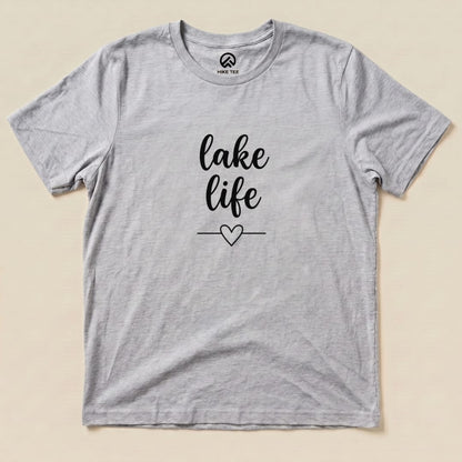 Lake Life Shirt Hike Tee T-Shirt Athletic Heather / S