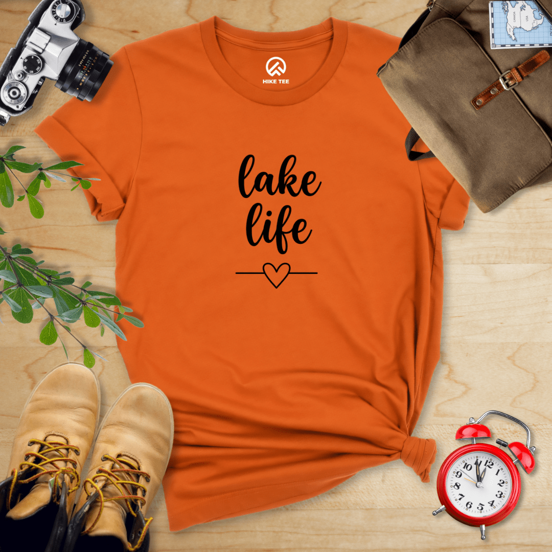 Hike Tee T-Shirt Autumn / S Lake Life Shirt