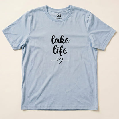 Lake Life Shirt Hike Tee T-Shirt Baby Blue / S