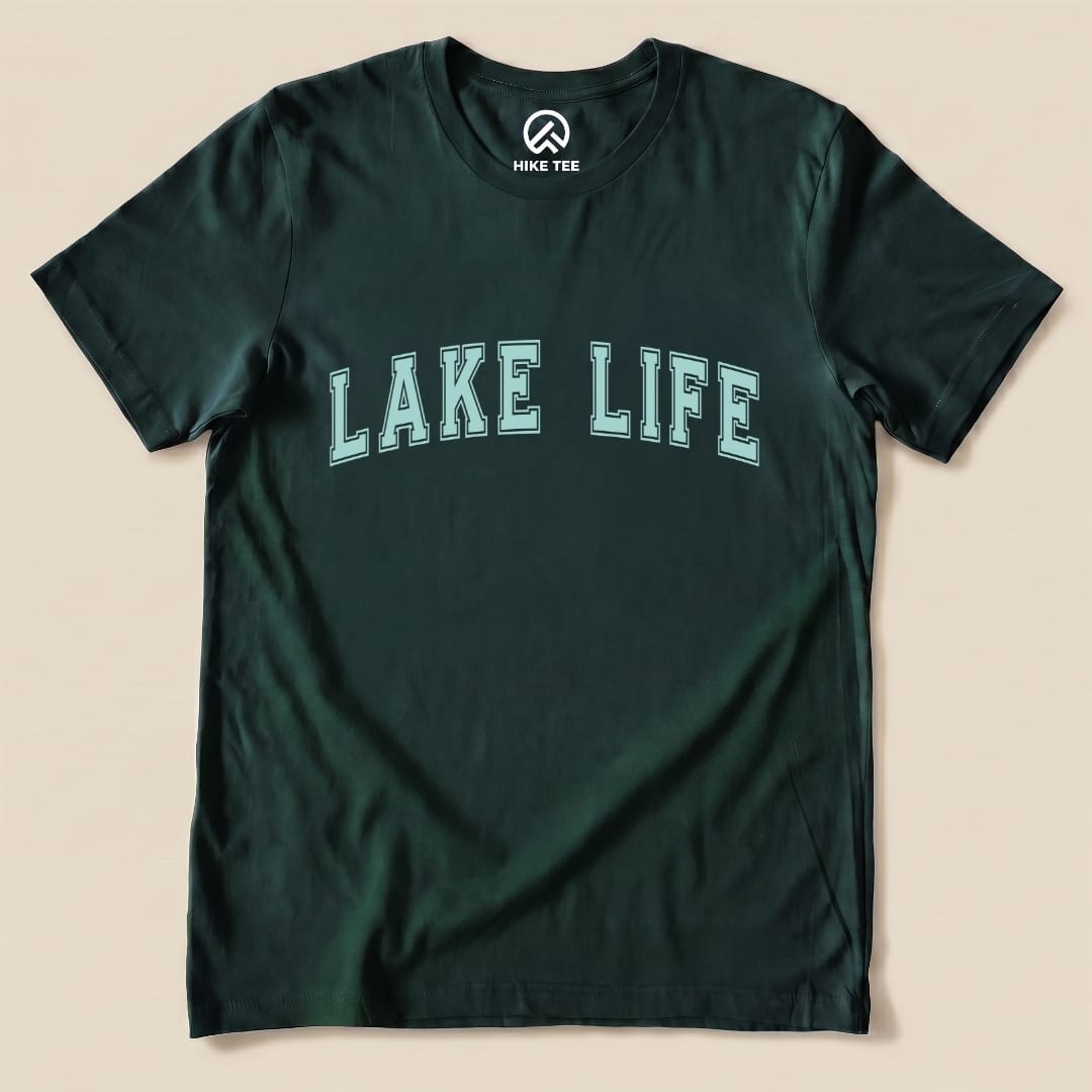 Lake Life Shirt Hike Tee T-Shirt Forest / S