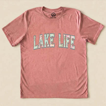 Lake Life Shirt Hike Tee T-Shirt Heather Mauve / S