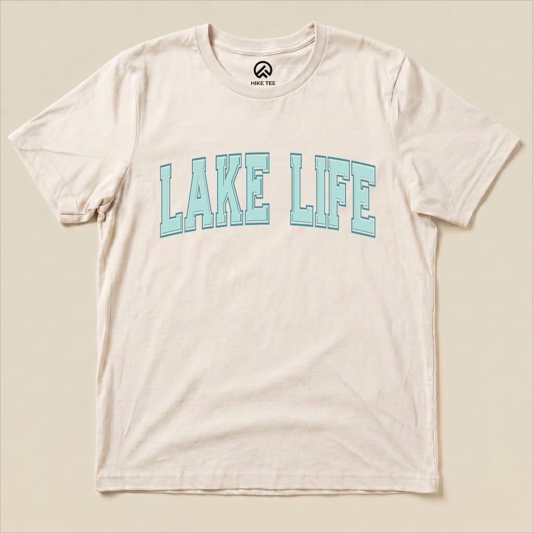 Lake Life Shirt Hike Tee T-Shirt Natural / S