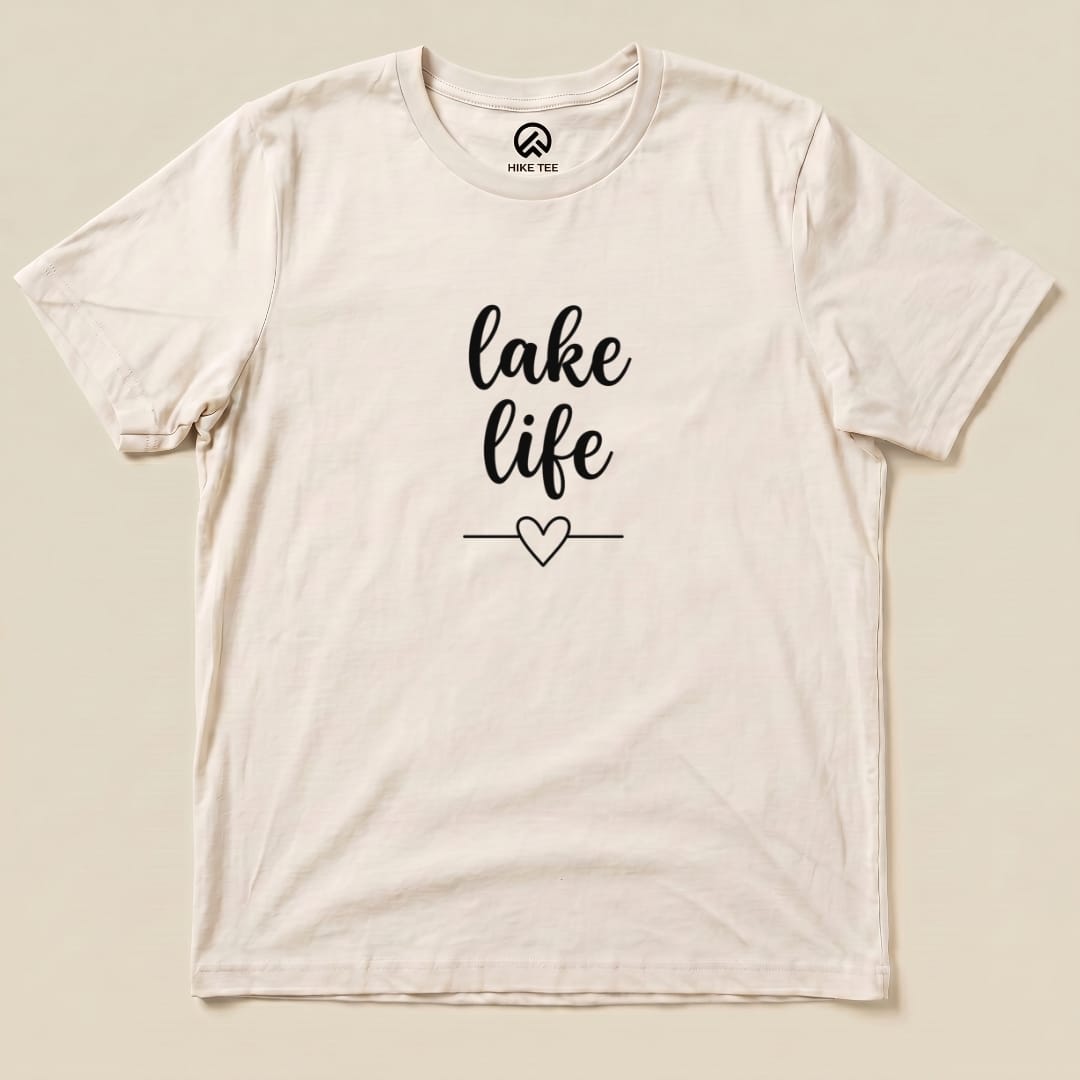 Lake Life Shirt Hike Tee T-Shirt Natural / S