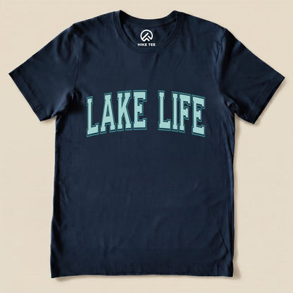 Lake Life Shirt Hike Tee T-Shirt Navy / S