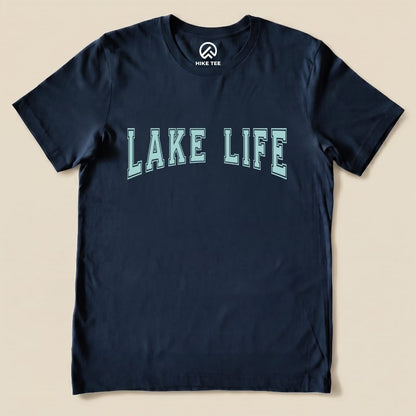 Lake Life Shirt Hike Tee T-Shirt Navy / S