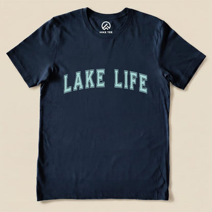 Lake Life Shirt Hike Tee T-Shirt Navy / S