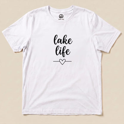 Lake Life Shirt Hike Tee T-Shirt White / S