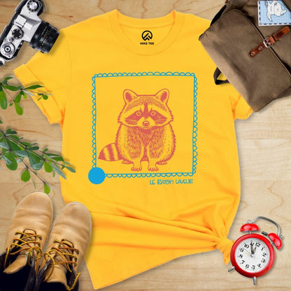 Hike Tee T-Shirt Gold / S Le Raton Laveur Shirt