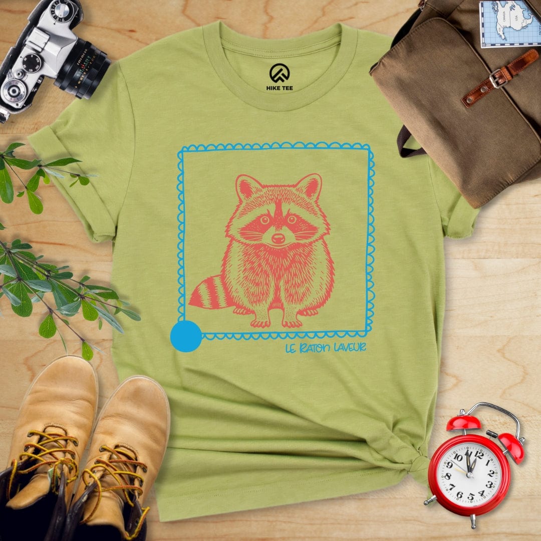 Hike Tee T-Shirt Heather Green / S Le Raton Laveur Shirt