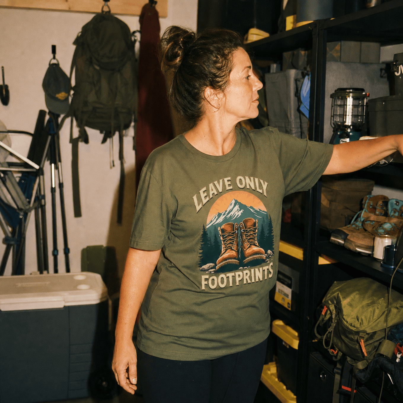 Leave Only Footprints Shirt