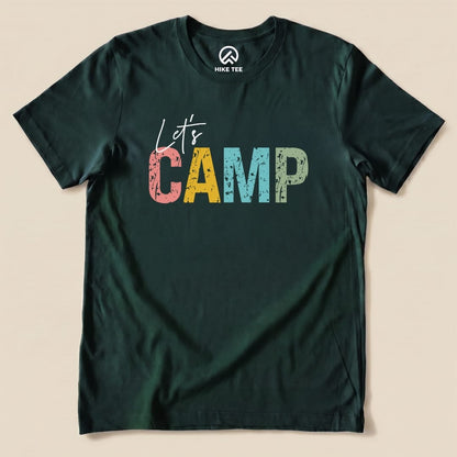 Hike Tee T-Shirt Forest / S Let's Camp Shirt