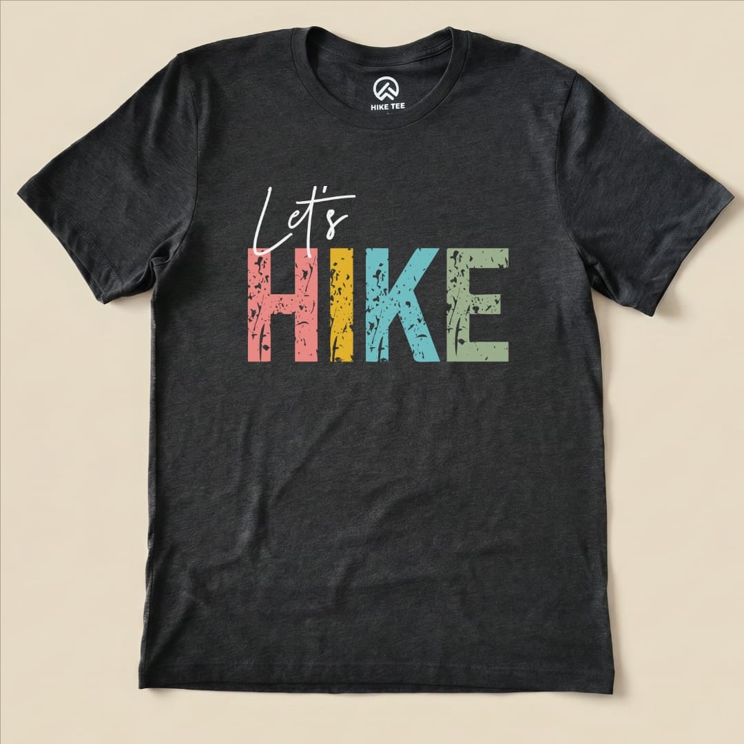 Hike Tee T-Shirt Dark Grey Heather / S Let's Hike Shirt