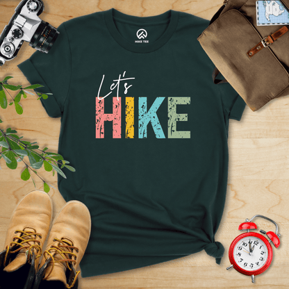 Hike Tee T-Shirt Forest / S Let's Hike Shirt