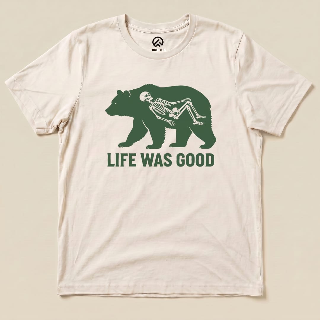 Printify T-Shirt Natural / S Life Was Good Shirt