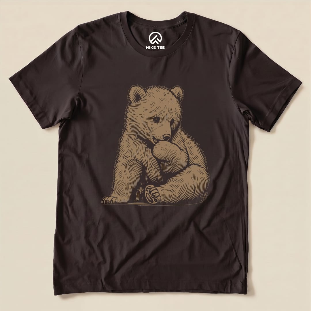 Little Bear Shirt Hike Tee T-Shirt Brown / S
