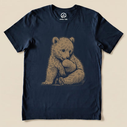 Little Bear Shirt Hike Tee T-Shirt Navy / S