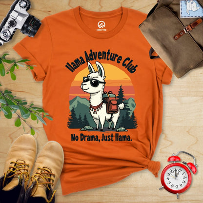 Hike Tee T-Shirt Autumn / S Llama Adventure Club Shirt