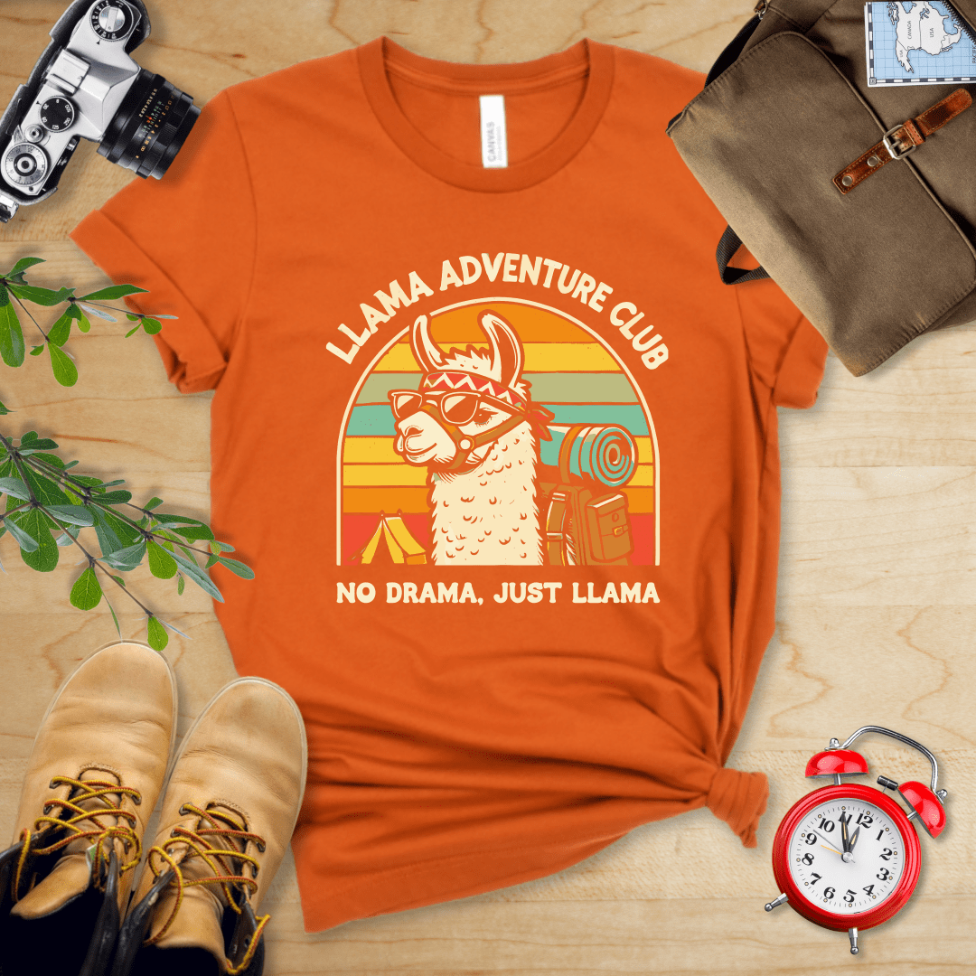 Hike Tee T-Shirt Autumn / S Llama Adventure Club