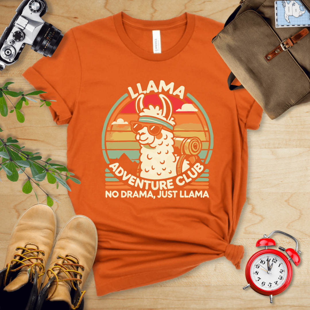 Hike Tee T-Shirt Autumn / S Llama Adventure Club