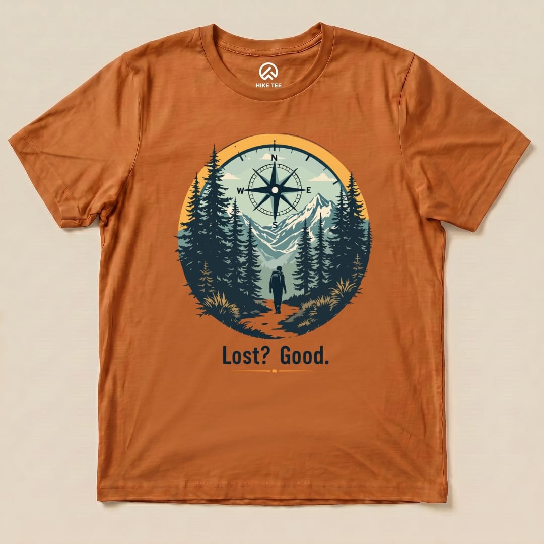 Hike Tee T-Shirt Autumn / S Lost? Good. Shirt