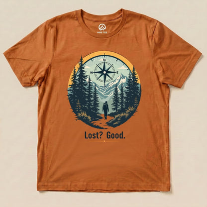 Hike Tee T-Shirt Autumn / S Lost? Good. Shirt