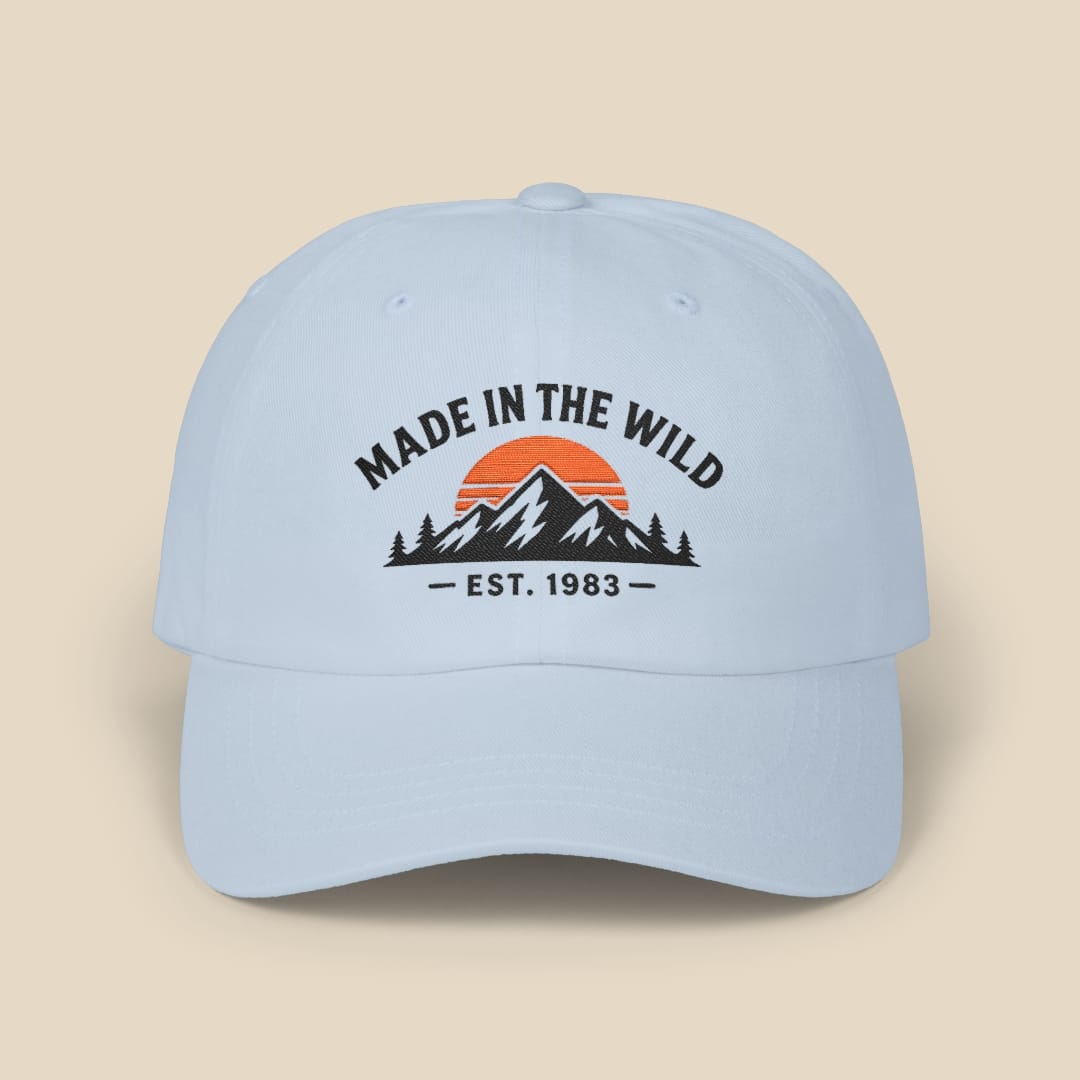 Made in the Wild Cap Hike Tee Hats Light Blue / One size