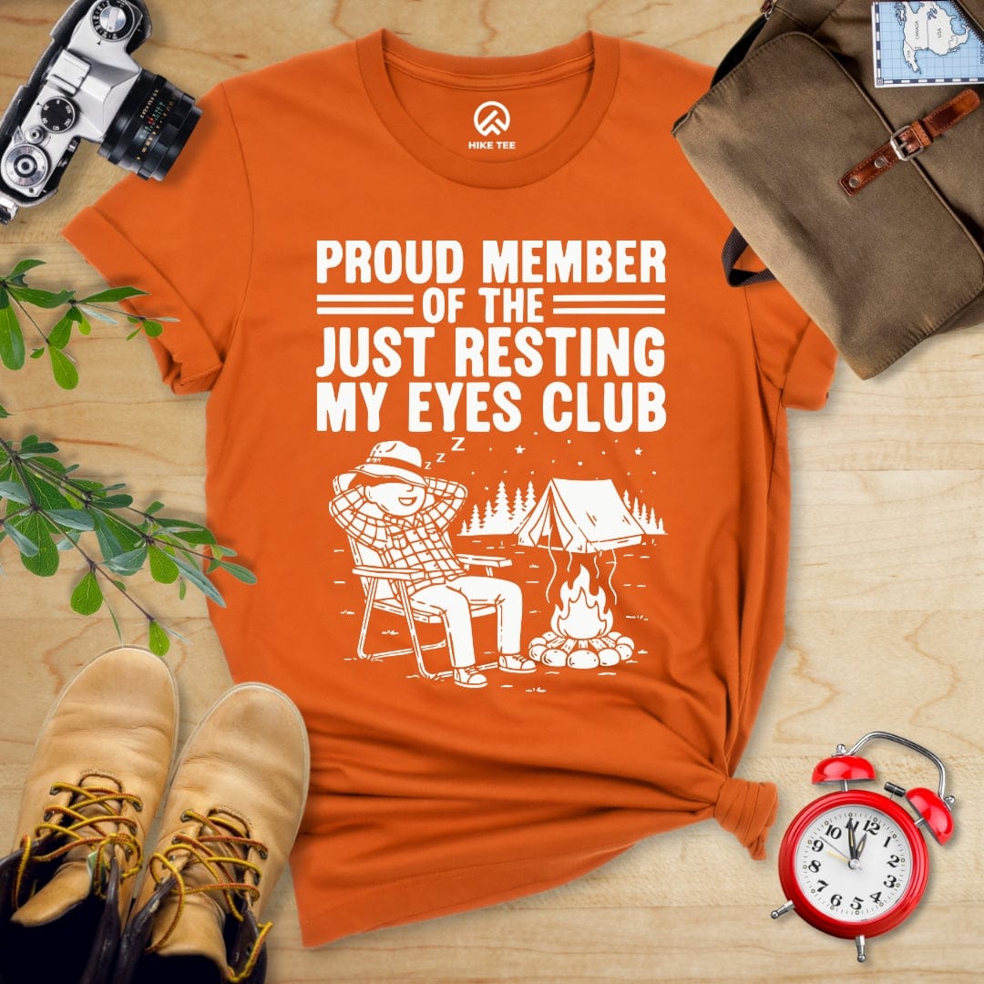 Hike Tee T-Shirt Autumn / S Member of Resting Eyes Club Shirt