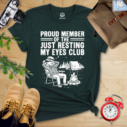 Hike Tee T-Shirt Forest / S Member of Resting Eyes Club Shirt