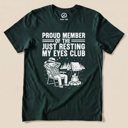 Hike Tee T-Shirt Forest / S Member of Resting Eyes Club Shirt