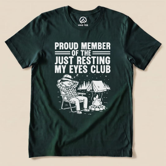 Hike Tee T-Shirt Forest / S Member of Resting Eyes Club Shirt