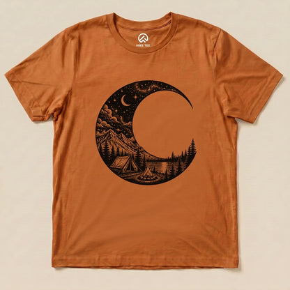 Moonlight Mountian Shirt Hike Tee T-Shirt Autumn / S