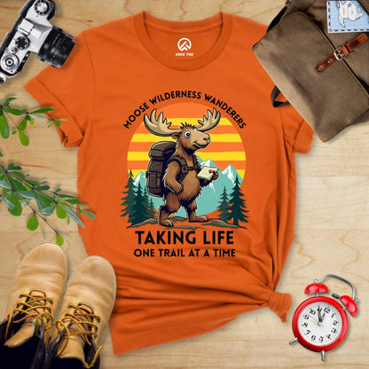 Hike Tee T-Shirt Autumn / S Moose Wilderness Wanderers Shirt