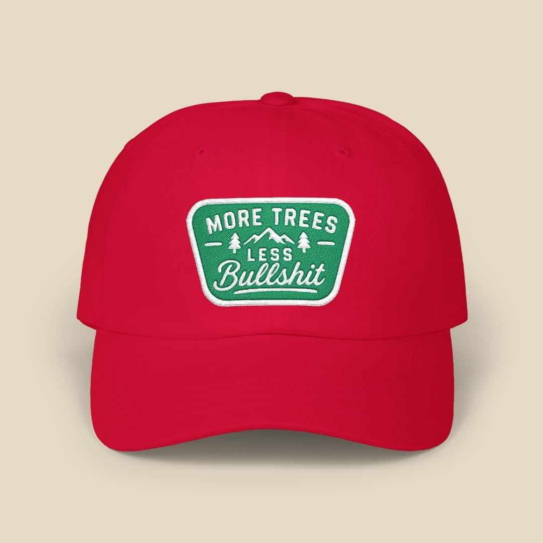 More Trees Cap Hike Tee Hats Cranberry / One size