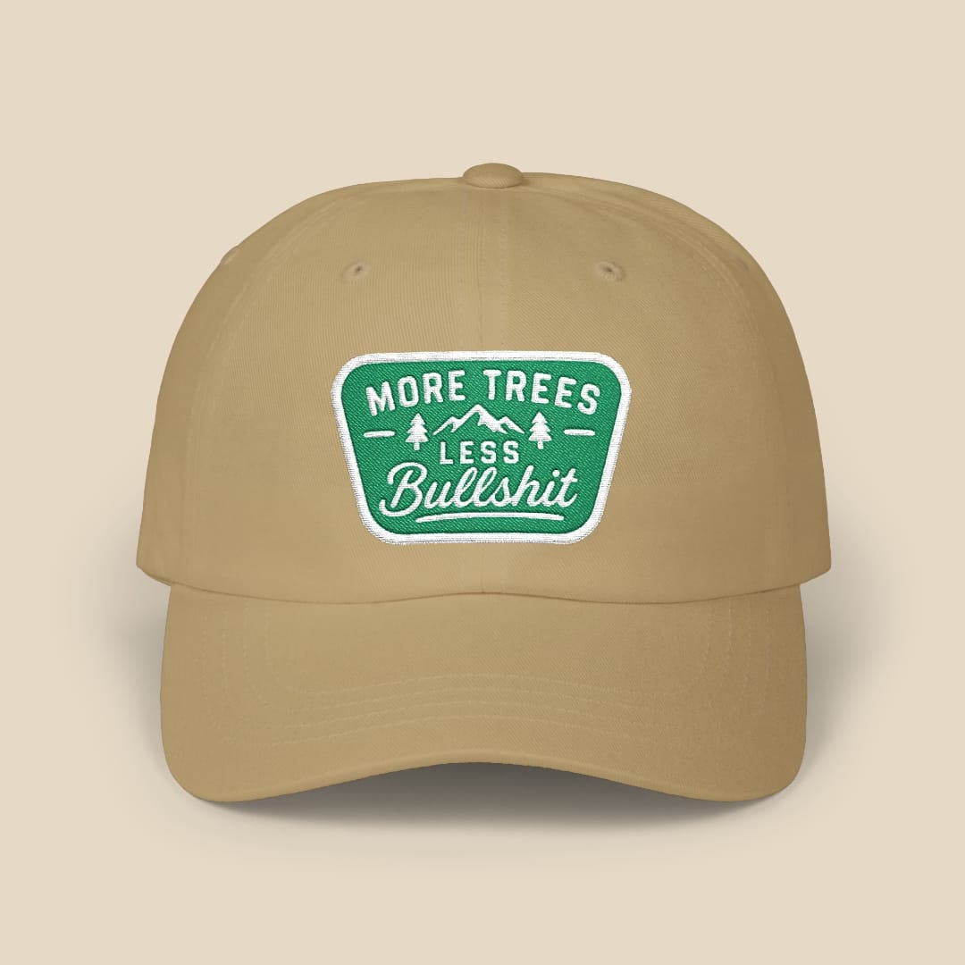 More Trees Cap Hike Tee Hats Khaki / One size
