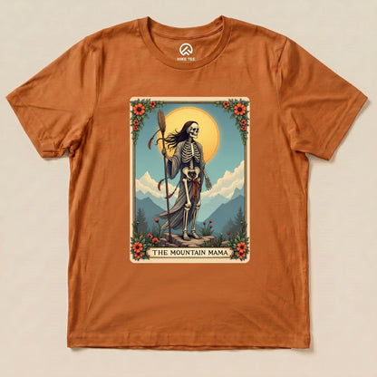 Mountain Mama Tarrot Card Shirt Printify T-Shirt Autumn / S