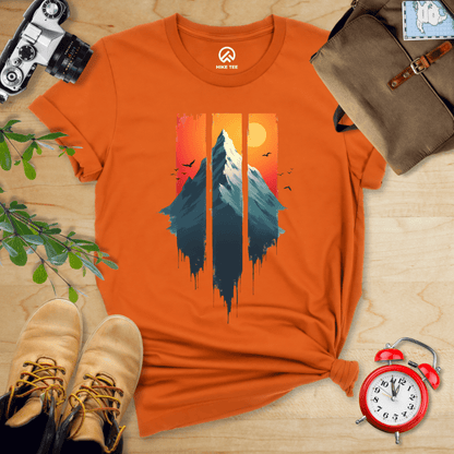 Hike Tee T-Shirt Autumn / S Mountain Sunset Shirt