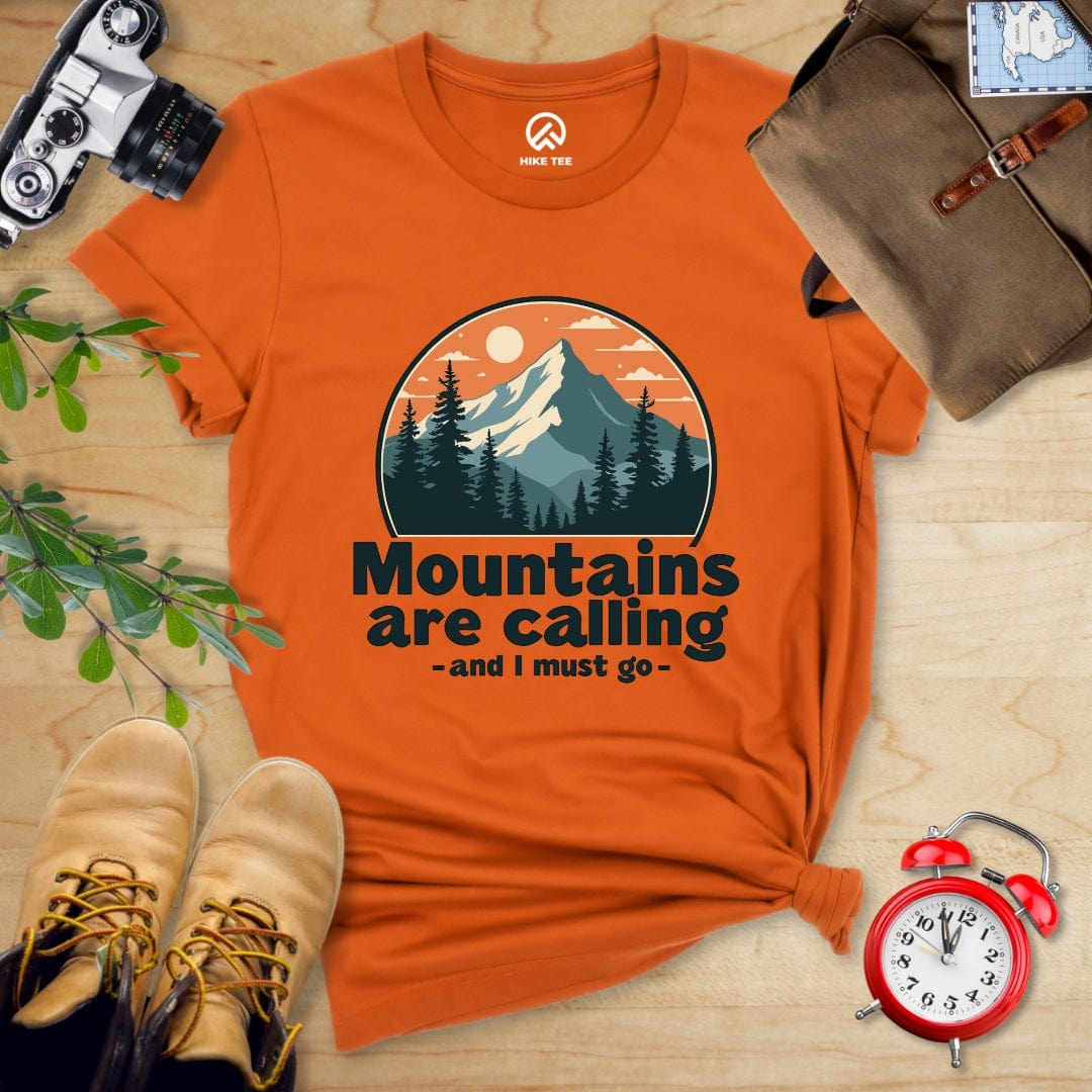 Hike Tee T-Shirt Autumn / S Mountains are Calling Shirt