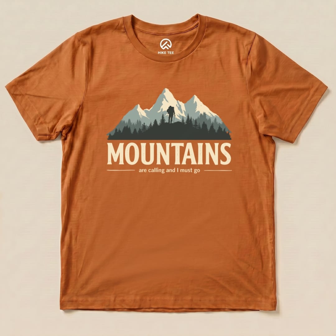 Hike Tee T-Shirt Autumn / S Mountains Are Calling Shirt