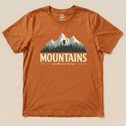 Hike Tee T-Shirt Autumn / S Mountains Are Calling Shirt