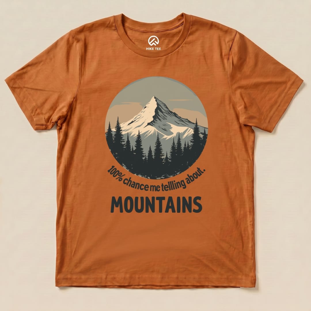 Hike Tee T-Shirt Autumn / S Mountains Are Calling Shirt
