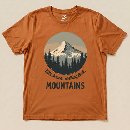 Hike Tee T-Shirt Autumn / S Mountains Are Calling Shirt