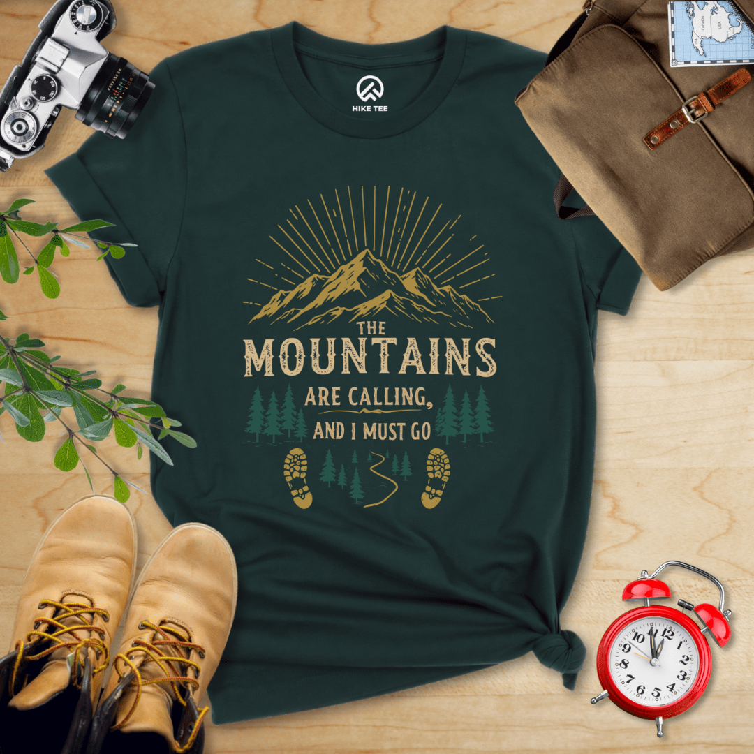 Hike Tee T-Shirt Forest / S Mountains Calling Shirt