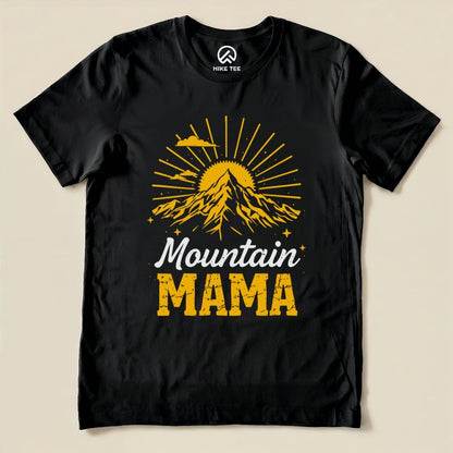 Hike Tee T-Shirt Black / S Mountains Mama