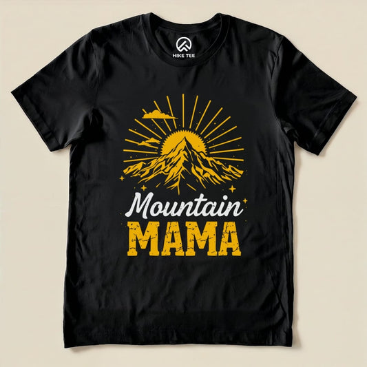 Hike Tee T-Shirt Black / S Mountains Mama