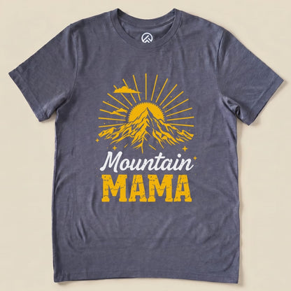 Hike Tee T-Shirt Heather Navy / S Mountains Mama