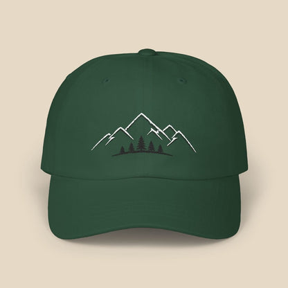 Mountians Cap Hike Tee Hats Spruce