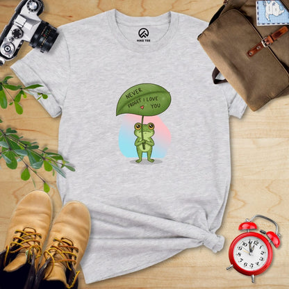 Hike Tee T-Shirt Athletic Heather / S Never Froget I Love You Shirt