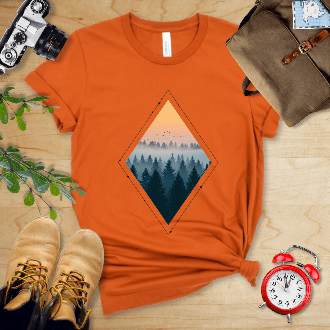 Hike Tee T-Shirt Autumn / S Nostalgic Forest Shirt
